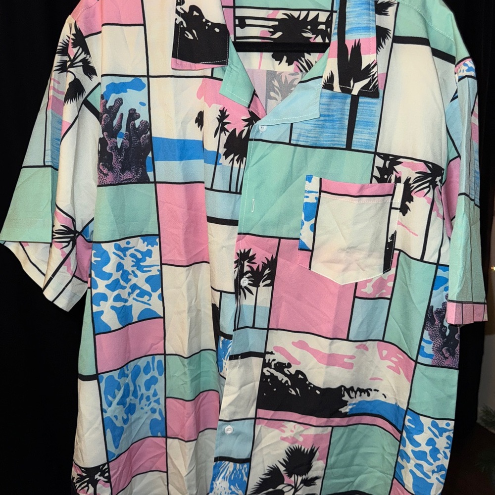 Miami Vice inspired shirt